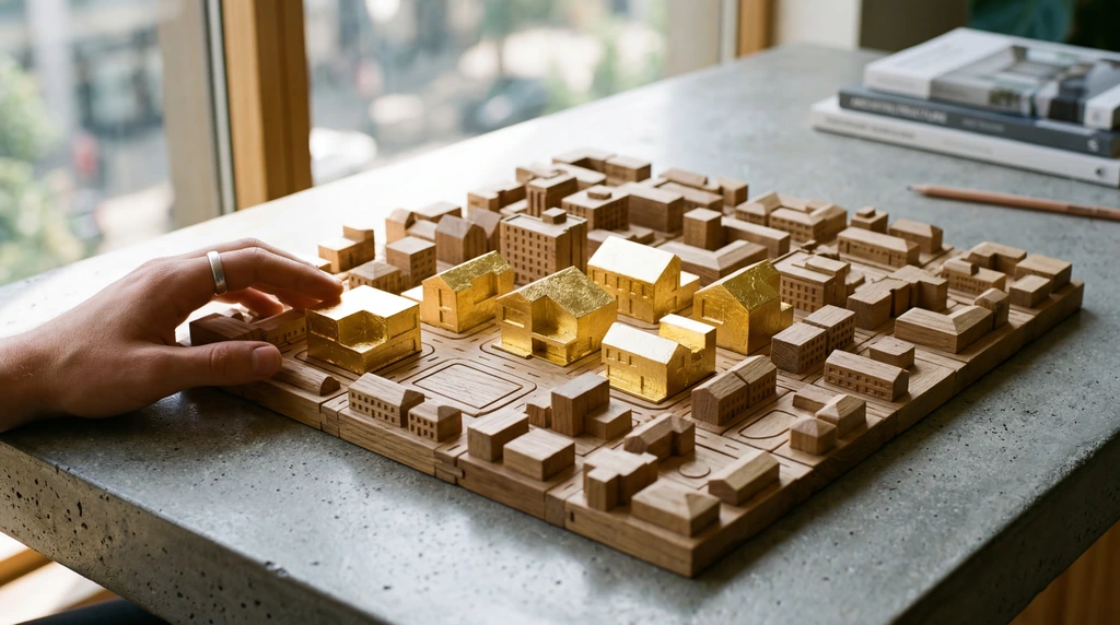 Symbolische Darstellung der prognostizierten Preisentwicklung am Immobilienmarkt für 2027 Symbolische Darstellung der prognostizierten Preisentwicklung am Immobilienmarkt für 2027