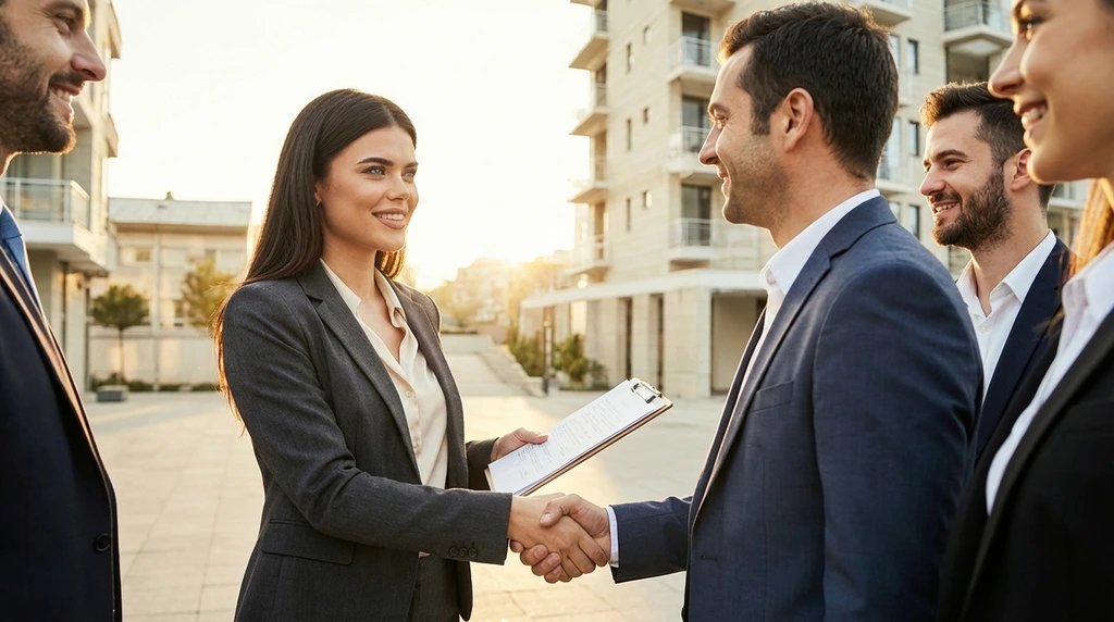 Schlüssel-Illustration für eine erfolgreiche Immobilienvermietung